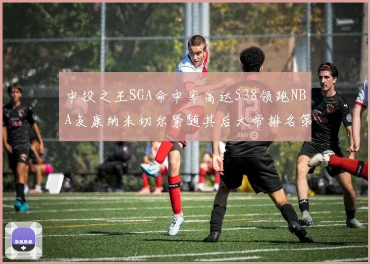 中投之王SGA命中率高达538领跑NBA麦康纳米切尔紧随其后大帝排名第七