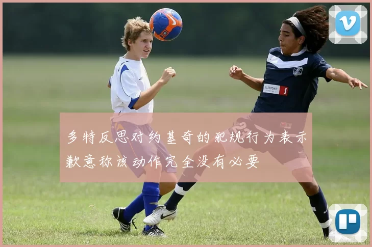多特反思对约基奇的犯规行为表示歉意称该动作完全没有必要